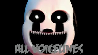 Nightmarionne  All Voicelines with Subtitles  Ultimate Custom Night [upl. by Clement]