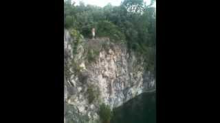 Verplank QuarryBig Cliff Jump [upl. by Halden]