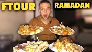 FTOUR à VOLONTÉ  JE DÉVALISE Le BUFFET Spécial RAMADAN [upl. by Novrej]