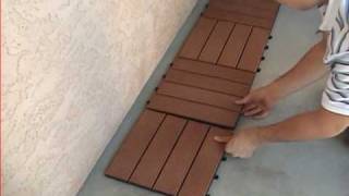 Shantex Eco Tile System  Installation Video [upl. by Yennej]