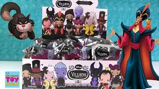 Disney Villains Blind Bag Figural Keyrings Full Set Unboxing Opening  PSToyReviews [upl. by Constancia]