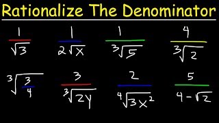 Rationalize The Denominator [upl. by Ailak]