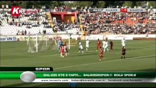 Balkes 5te 5 Yaptı Balıkesirspor 1 Boluspor 0 [upl. by Eedrahs200]