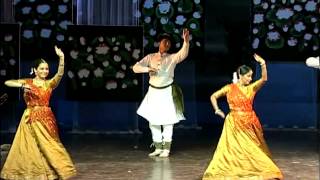 Kathak performance by professional Indian dancers [upl. by Shurlock]