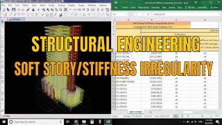 Soft Story stiffness irregularity in etabs [upl. by Orling]