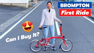 Brompton First Ride Review [upl. by Aseuqram149]