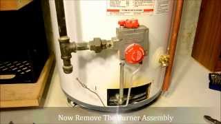 How To Install  Replace a Thermocouple in a Hot Water Heater [upl. by Paulson]