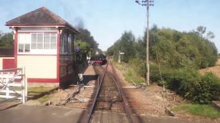 KESR Cab Ride Bodiam to Tenterden Kent and East Sussex Railway [upl. by Chavaree868]