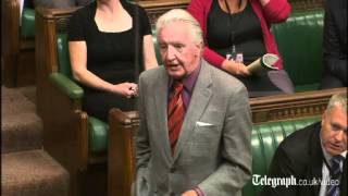 Prime Minister David Cameron tells veteran MP Dennis Skinner to resign [upl. by Elsworth995]