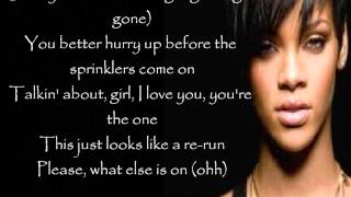 Rihanna  Take A Bow Lyrics [upl. by Gardie996]