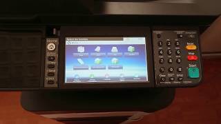 How to set a static IP address on Kyocera ECOSYS M3550 idn [upl. by Link604]