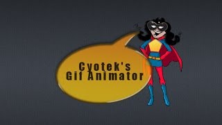 Cyoteks GIF animator [upl. by Lehctim]