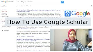 How To Use Google Scholar  Writing A Literature Review [upl. by Annaeel601]