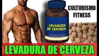 LEVADURA DE CERVEZA PARA GANAR MASA MUSCULAR BENEFICIOS EN EL GYM [upl. by Aicenek]