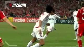 Fillipo Inzaghis Top 10 Goals for Milan [upl. by Wedurn766]