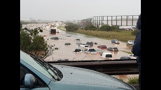 Severe weather in Durban floods the streets [upl. by Coussoule976]