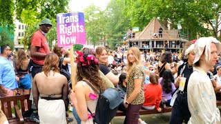 Trans Pride 2021  London  Soho Square  4K [upl. by Brouwer]