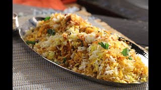 Prawn Biryani  Sanjeev Kapoor Khazana [upl. by Esaj]