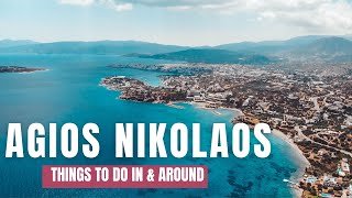 Top Things to Do In amp Around Agios Nikolaos Crete  Greece Travel Guide [upl. by Joung]