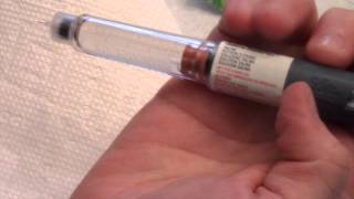 Video 07 Demonstrating the Insulin Pen [upl. by Aritak640]