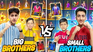 RICHEST COLLECTION WAR 😍 BROTHERS VS BROTHERS  GARENA FREE FIRE [upl. by Link]