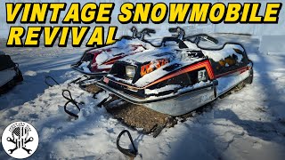 Will this ABANDONED Snowmobile RUN amp RIDE Again  How to Make an Old Sled Reliable [upl. by Eadmund]