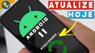 ATUALIZOU AÍ Como atualizar seu Celular Android para uma versão mais recente FÁCIL Android 11 [upl. by Aldwon]