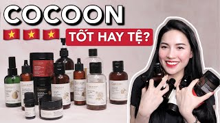 REVIEW 11 Sản Phẩm Skincare Dưỡng tóc Body nhà COCOON  TỐT HAY TỆ GIVEAWAY [upl. by Dianuj151]