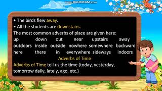 Class 6 Adverbs [upl. by Wistrup]