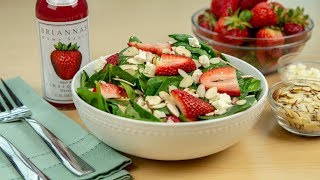 BRIANNAS® Strawberry Spinach Salad [upl. by Nadabb136]