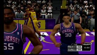 NBA 2K3 Lakers vs Nets [upl. by De Witt]