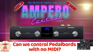 Ampero Control Full review  How to control an amp modeling pedalboard via USB amp Bluetooth [upl. by Riocard474]