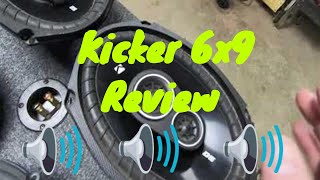 Kicker DS693 6x9 reviewsound test [upl. by Ylreveb]