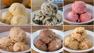 7 Easy Homemade Ice Cream Recipes No Ice Cream Machine [upl. by Nylia760]