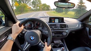 2021 BMW M2 Competition DCT  POV Review [upl. by Tish]