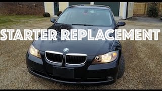 BMW 328i Starter Replacement  SHORTCUT [upl. by Dan]