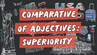 Comparative of Adjectives Superiority  Brasil Escola [upl. by Ninon]