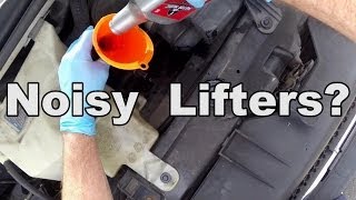 NOISY LIFTERS Motor Flush  Does It Work HOW TO DO IT YOURSELF [upl. by Ttocs740]