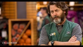 A Walk in the Woods  Nick Offerman as an REI Employee [upl. by Bearce]