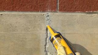 How to Repair Cracks in Vertical Concrete Surfaces with QUIKRETE [upl. by Kauslick]