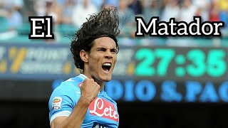 Edinson Cavani  All 78 goals for Napoli in Serie A [upl. by Anyek646]