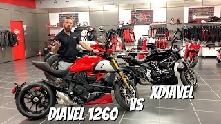 Ducati Diavel 1260 vs Ducati XDiavel [upl. by Colb914]