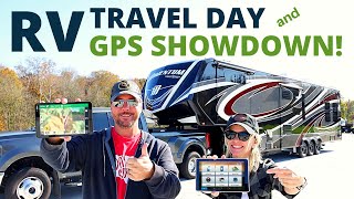 RV Travel Day and GPS Showdown Garmin vs Rand McNally [upl. by Obala]