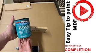 How to paint MDF [upl. by Naedan896]