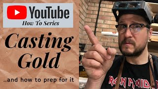 How to Prepare Melt amp Cast Gold Jewellery Works [upl. by Ecenaj]