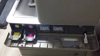 Replace toner on Canon IR Advance C5030  C5035  C5045  C5051 [upl. by Atteyram]