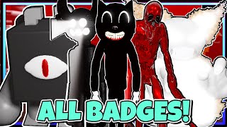 HOW TO GET ALL 5 BADGES in Become Tiky And Everything Else  ROBLOX [upl. by Jordain599]