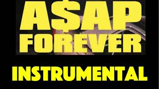 Aap Rocky  Aap Forever INSTRUMENTAL ft Moby [upl. by Schecter178]