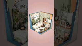 Cute amp Cluttered Bedroom 🧸 The Sims 4 Stop Motion Short  CC  decbuild22 [upl. by Wilone]