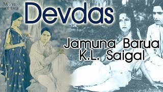 Devdas 1935  KL Saigal Jamuna Barua  Superhit Classic Bollywood Movies [upl. by Corene]